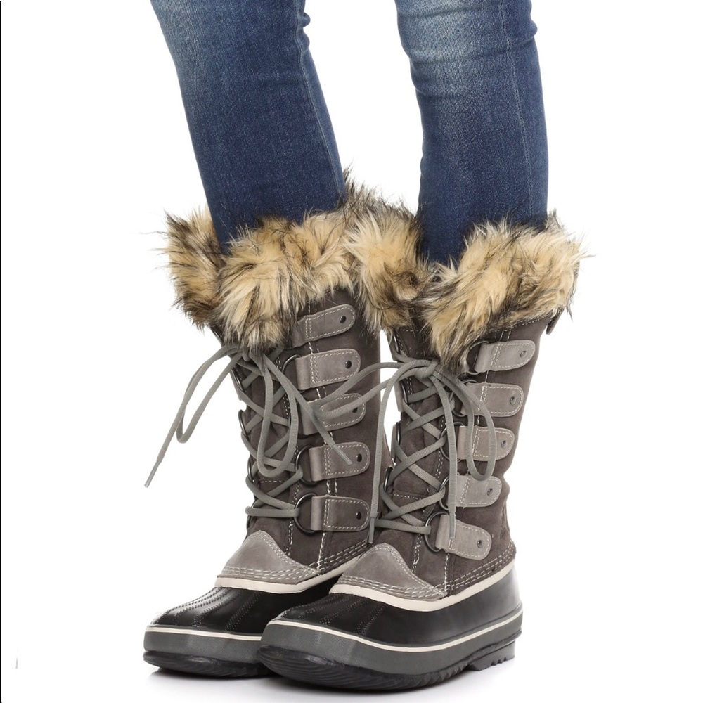 Sorel Joan of Arctic snow boots in shale size 5.5